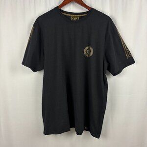 Casa Moda Couture Black Graphic T-Shirt